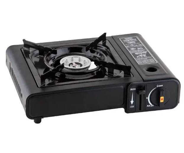 Портативна газова плита з адаптером у кейсі, фото 1