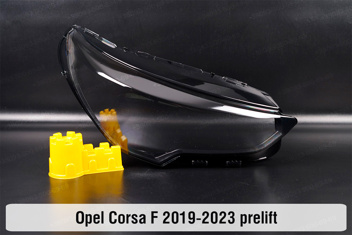 Скло фари Opel Corsa F (2019-2023) дорест праве, фото 1