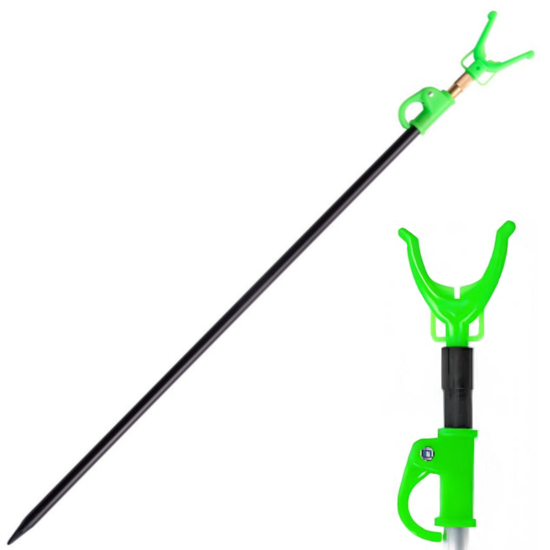 Підставка телескопічназ зажимом GLADIATOR ZJ03-120 зелена (GL8135), фото 1