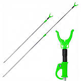 Підставка телескопічназ зажимом GLADIATOR ZJ03-120 зелена (GL8135), фото 2