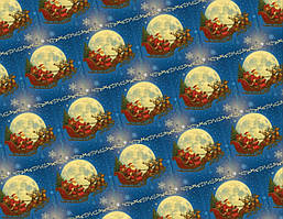 Новорічний папір для пакування "Новорічний випуск", 5 шт./пач.