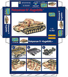 Flakpanzer IV "Kugelblitz" 1/72 UM 562