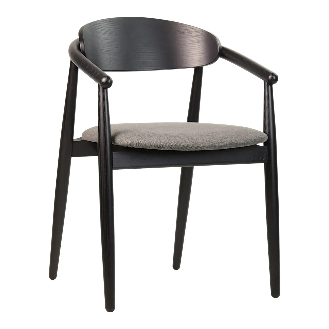 Стілець Mamont semi-soft чорний / Austin 19 TM Lovko