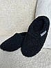 Капці домашні тедді закриті Чорний, фото 6