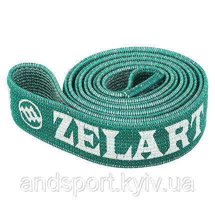 Стрічка опору для фітнесу HIP LOOP Zelart FI-1970-2XL 2XL зелений Код FI-1970-2XL, фото 1