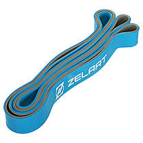 Резинка петля для підтягувань двошарова Zelart FI-0911-5 DUAL POWER BAND кольори в асортименті Код FI-0911-5, фото 4