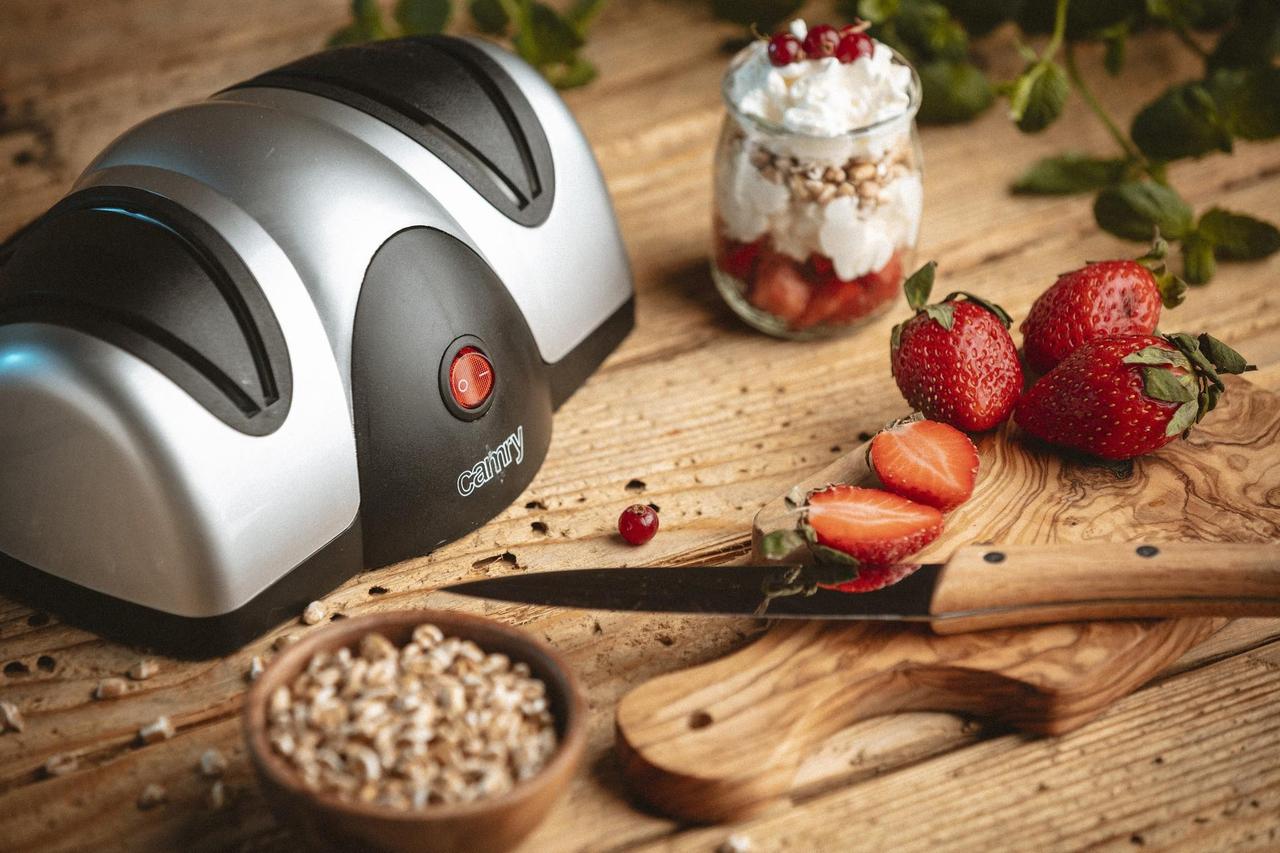 Електрична точилка для ножів Camry CR 4469 – 40 Вт, автоматичне заточування, фото 1