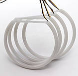 Ангельські оченята LED Cotton BMW E46 білий-жовтий Angel Eyes, фото 4