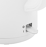 Електрочайник Adler AD 1386 — 2,2 л, 2200 Вт, білий корпус, фото 3