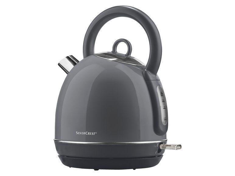 Електрочайник Silver Crest SWKC 2400 B2 — 1,8 л, 2400 Вт, нержавійка, фото 1