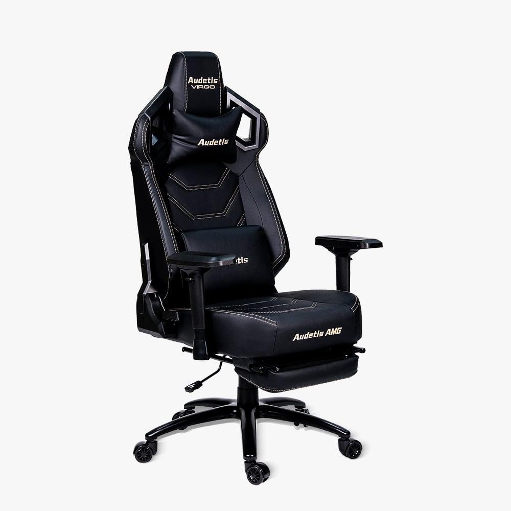 Геймерське крісло Virgo Audetis AMG Pure Black, фото 1