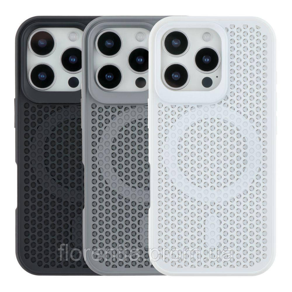 Чохол TPU+PC AeroCool with MagSafe для iPhone 16 Pro Max Колір Black florentia - фото 1 - id-p2485288340