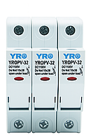 Тримач плавкого запобіжника YRO YROPV-32А 3P 1000V