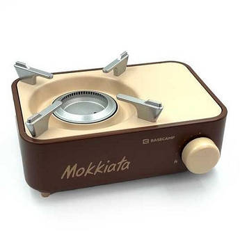 Плитка газова BaseCamp Camping Stove Mokkiata (Brown)