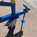Вишка тура будівельна 1,2 х 2 м комплект 2+1 риштування на колесах, фото 8