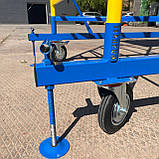 Вишка тура будівельна 1,2 х 2 м комплект 2+1 риштування на колесах, фото 9