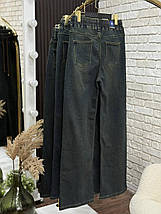 Теплі жіночі джинси на хутрі, тканина "Джинс" 50, 52, 54, 56, 58, 60 розмір 50, фото 4