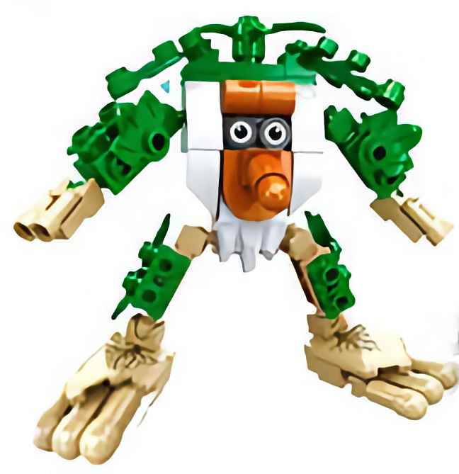 Конструктор «Італійські меми» Мавпа BrBr Patapim, 78 деталей