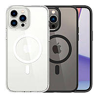 Чохол TPU+PC Spigen Ultra Hybrid with Magsafe для iPhone 12 Pro Max Колір Black florentia