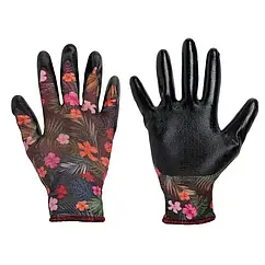 Рукавички захисні NITROX JUNGLE, нітрил, розмір 8, RWNJ8