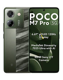 POCO M7 Pro 5G 12/256GB Green (adapter)