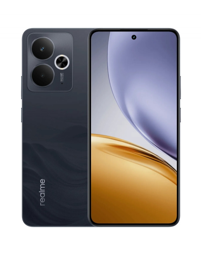 Смартфон realme 14T 5G 8/128GB Obsidian Black (глобальна версія)