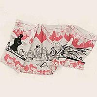 Чайний рушник Рушник ранер на чайний столик у стилі гунбуа