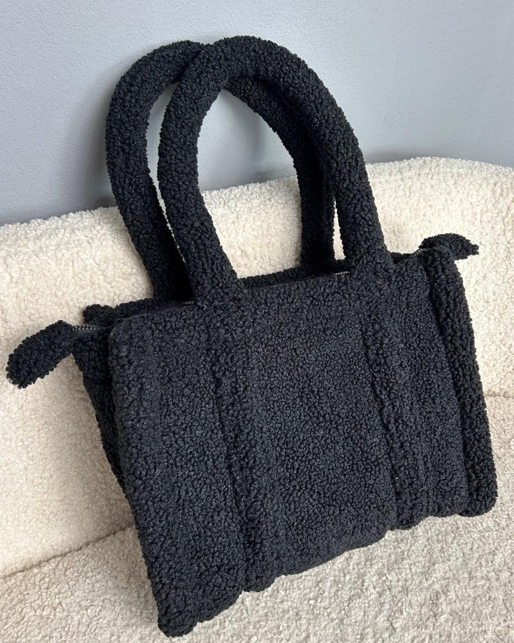 Сумка-шоппер Тедді Чорний, фото 1