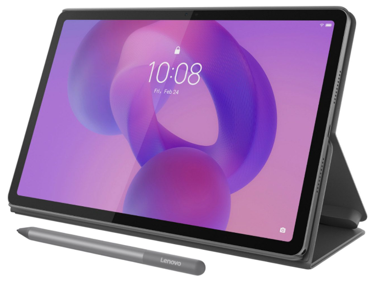 Планшет Lenovo Idea Tab (336ZU) 8/128GB 5G Luna Gray + Case&Pen (ZAFM0065UA) UA UCRF, фото 1
