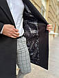 Пальто чоловіче з кашеміру з підкладкою Модель: 802-2137 Колір: чорний, бежевий, сірий, фото 9
