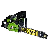 Бензопила (1.9 кВт, шина 40 см) Procraft GS-62T, фото 3