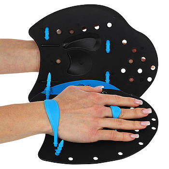 Лопатки для плавання Cima PL-7033-M (ласти для рук) розмір M 18 х 12 см