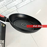 Сковорода Benson з кришкою 24 см із антипригарним покриттям, фото 3