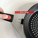 Сковорода Benson з кришкою 24 см із антипригарним покриттям, фото 4