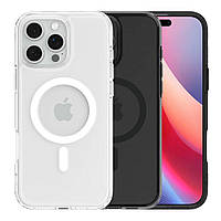 Чохол TPU+PC Spigen Ultra Hybrid with Magsafe для iPhone 16 Pro Max Колір Black florentia