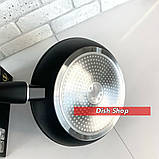 Сковорода Benson з кришкою 24 см із антипригарним покриттям, фото 5