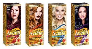 Фарби для волосся і тонуючі маски Avena