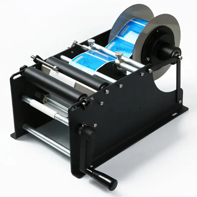 Ручний етикетувальник DUOQI ZS-50 для пляшок і баночок етикетувальна машина ручного типу, фото 1