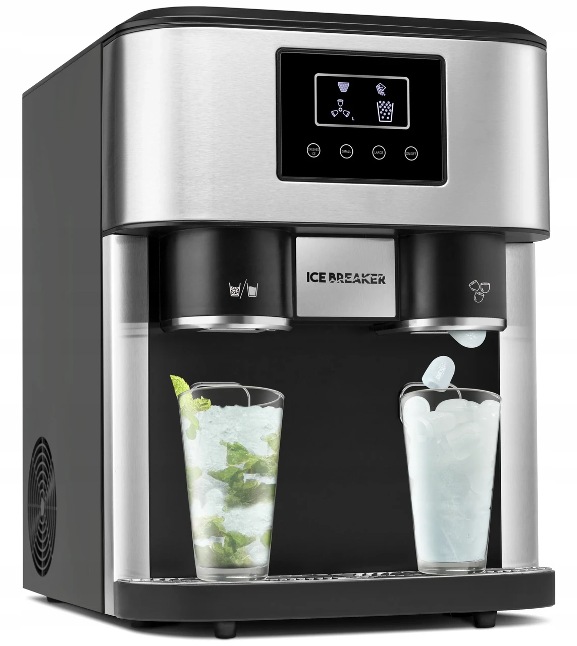 Барний льодогенератор Triniti KIM15 настільний генератор льоду для кафе та барів, фото 1