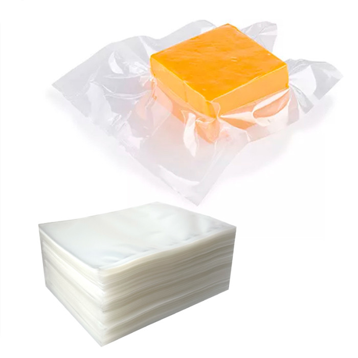 Гладкі вакуумні пакети 150×200 мм 60 мкм набір 100 шт для вакууматора, фото 1