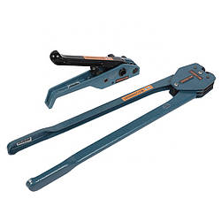 Набір для обв’язки вантажів PP/PET стрічкою 13–19 мм із натягувачем і інструментом для обтиску