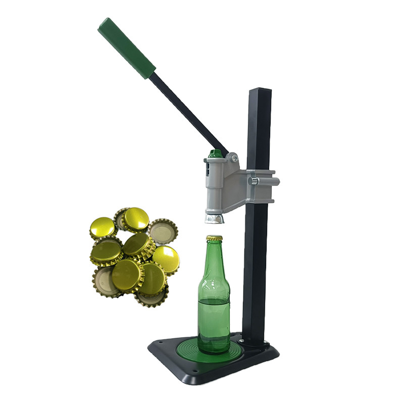 Ручний закупорювач для пивних пляшок із металевими кроненпробками, фото 1