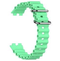 Ремінець Primo Ocean силіконовий для смарт-годинника Huawei Band 10 / Band 9 / Band 8 - Mint