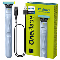Електробритва Philips OneBlade First Shave, для надчутливої шкіри QP1324/20