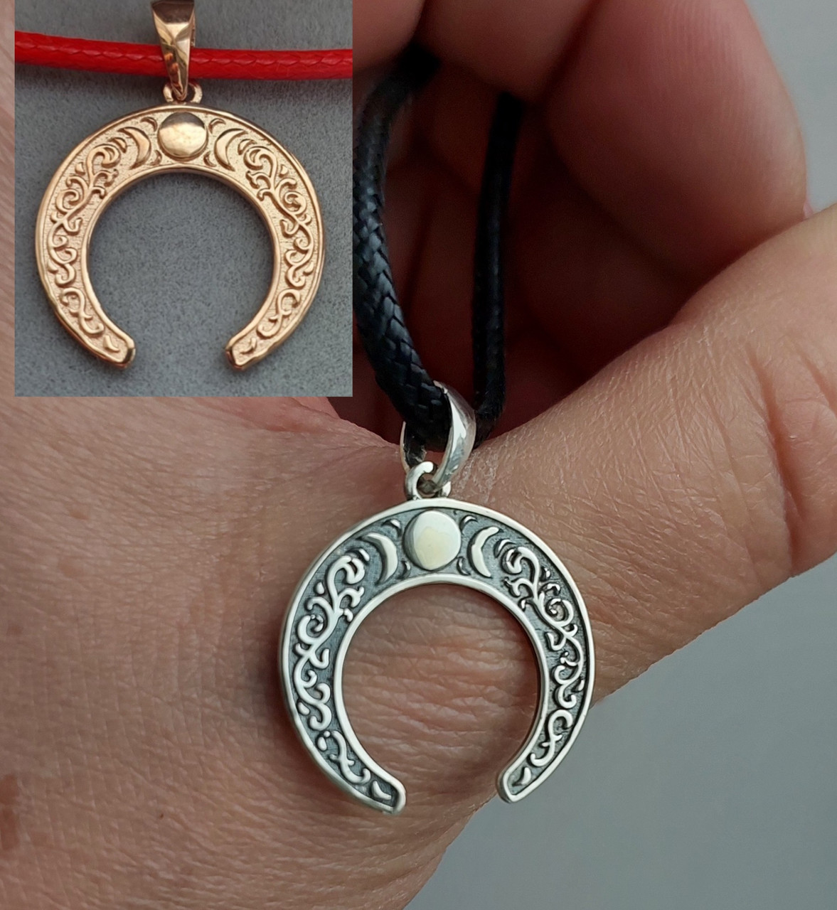 Сріба Лунниця чи з позолотою, фото 1