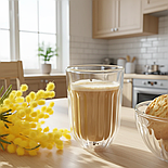 Набір склянок із подвійним склом Infusion Flower 360 мл, 2 шт, фото 2