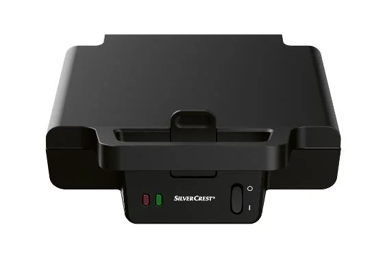 Вафельниця SilverCrest SW 900 A1 XXL, 900 Вт, для 2 бельгійських вафель, антипригарне покриття ILAG® Select SP-300, без BPA, фото 1