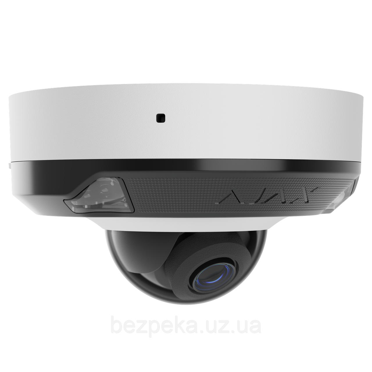 DomeCam Mini HL (5 Mp/2.8 mm) white Дротова IP-камера відеоспостереження з  гібридним підсвічуванням, фото 1