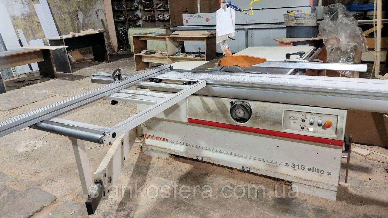 Форматно-розкрійний верстат Minimax S315 elite S б/в 2013р., фото 1