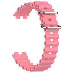 Ремінець Primo Ocean силіконовий для смарт-годинника Huawei Band 10 / Band 9 / Band 8 - Pink